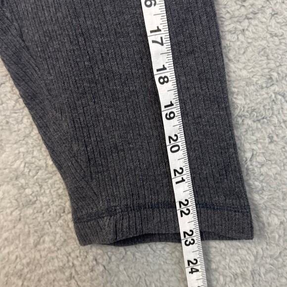 Club Monaco Women's Crew Neck Sweater Gray Ribbed Size S Designer Minimalist - Picture 5 of 7